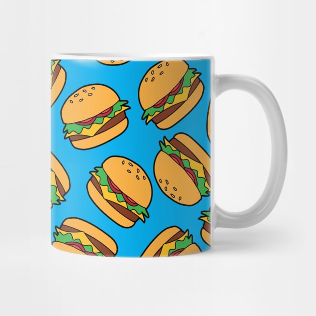 Burger pattern by Cathalo